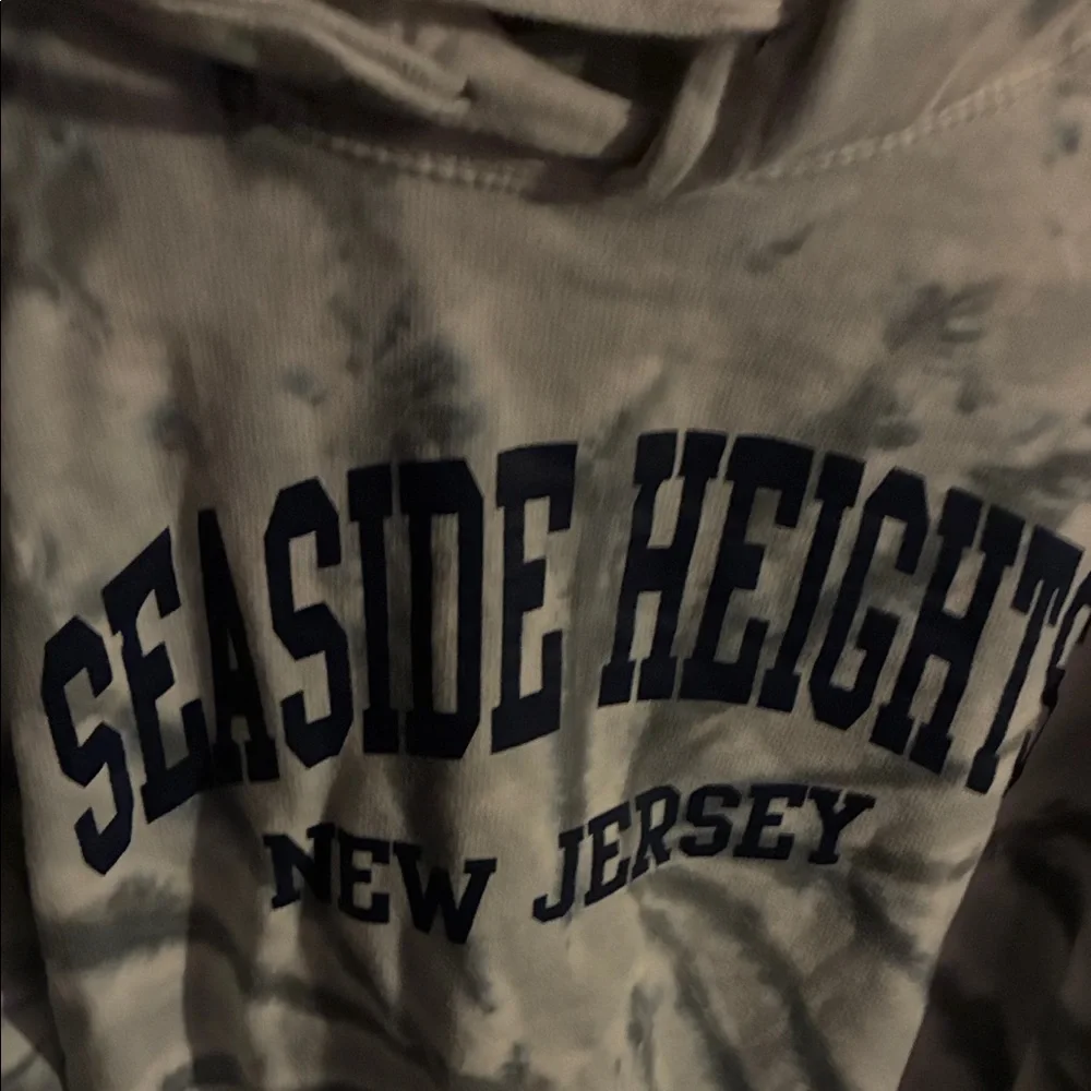Seaside Heights NJ Tie-Dye Hoodie Lg